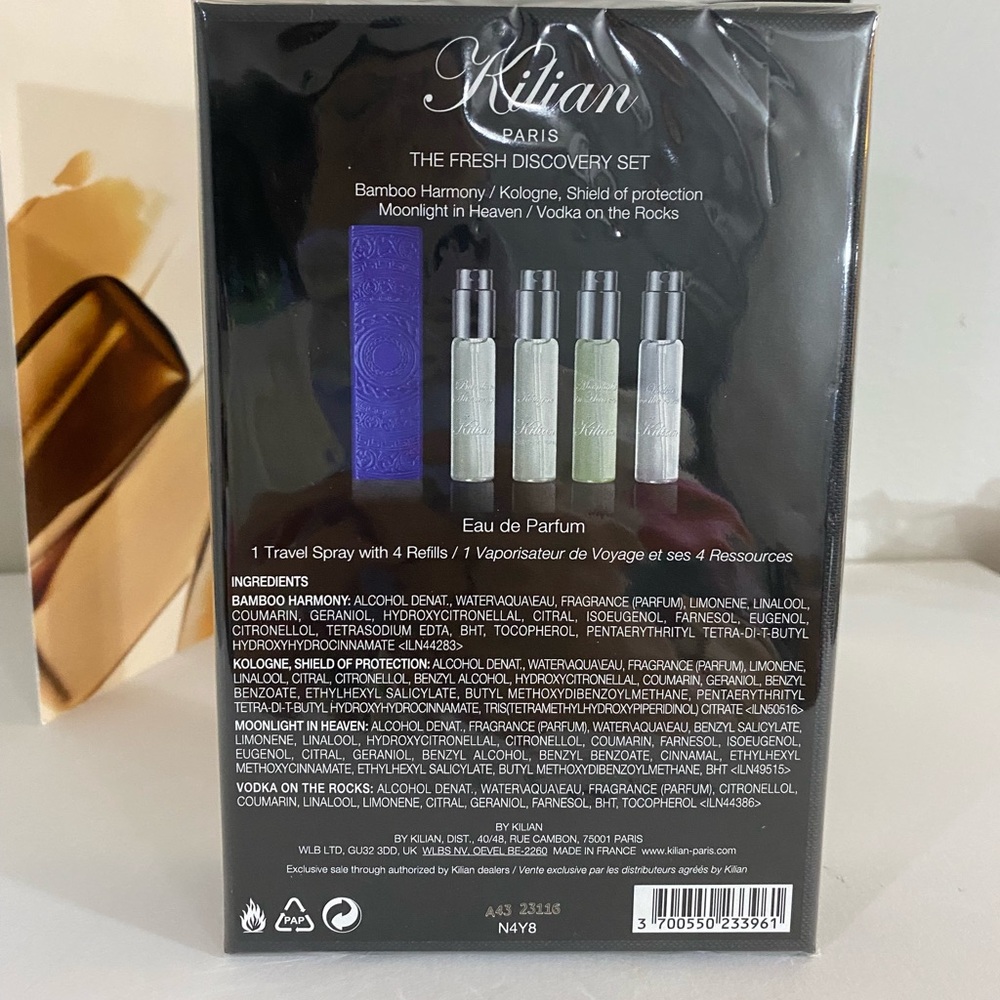 Kilian The Fresh Citrus Discovery EDP Set, Bamboo Harmony Moonlight In Heaven